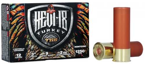 Hevi-Shot 18 TSS Turkey 20 Gauge 2.75" 1.25 Oz #9 5 Rounds